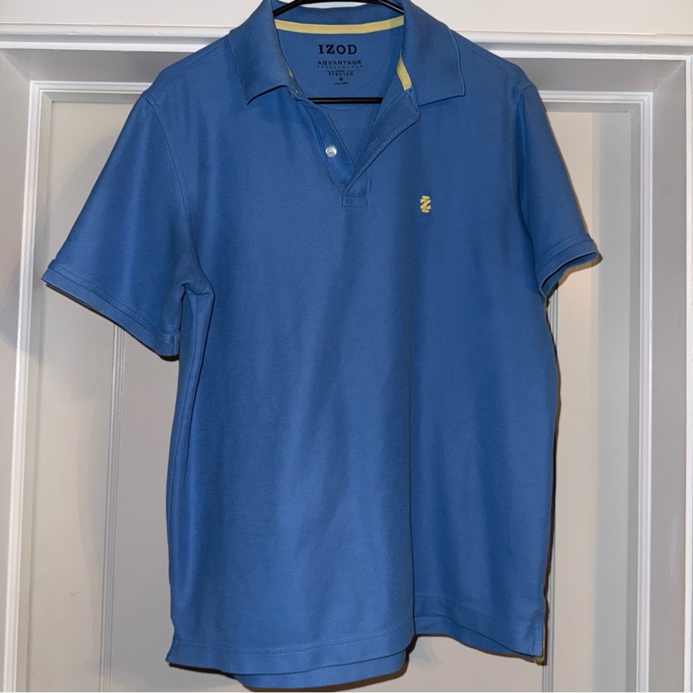 Izod Men's Classic Blue Polo Shirt
